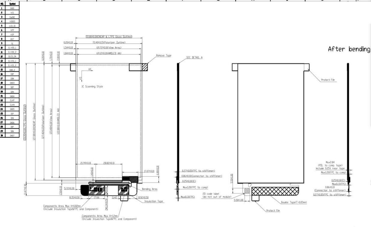 5.5inchamoledwithctpdrawing
