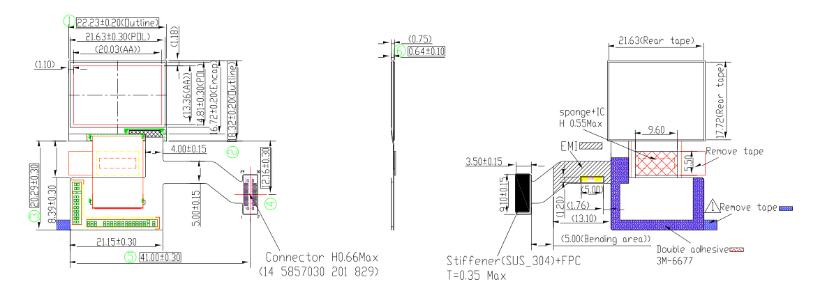 0.95incholed