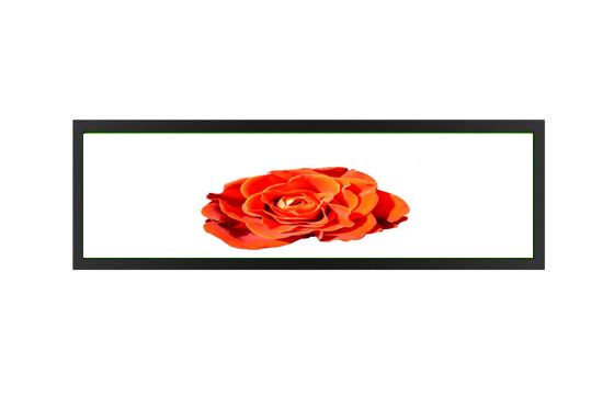 23.1 inch wide TFT Bar metro train LCD with Resolution 1920X158 / Brightness 300cd/m2